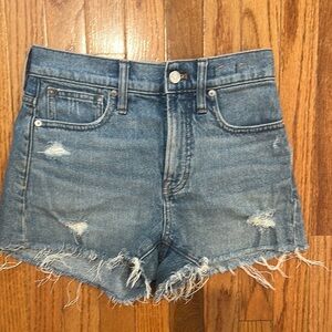 Madewell Perfect Jean Short